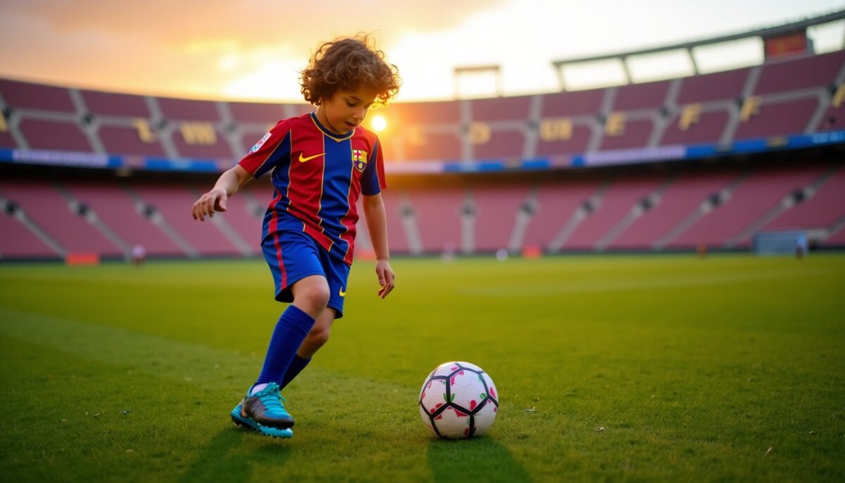 Une semaine inoubliable : Léo découvre le football à Barcelone
