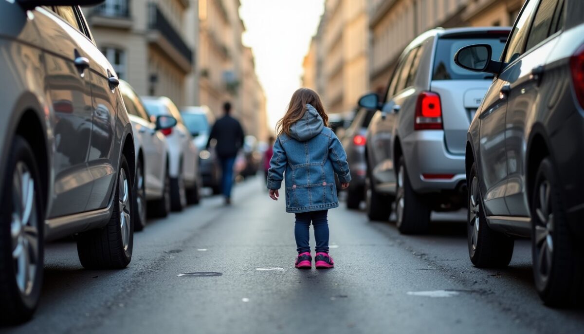 Chercher une place de parking à Paris avec des enfants à l’arrière : défi réalisable ou cauchemar assuré ?