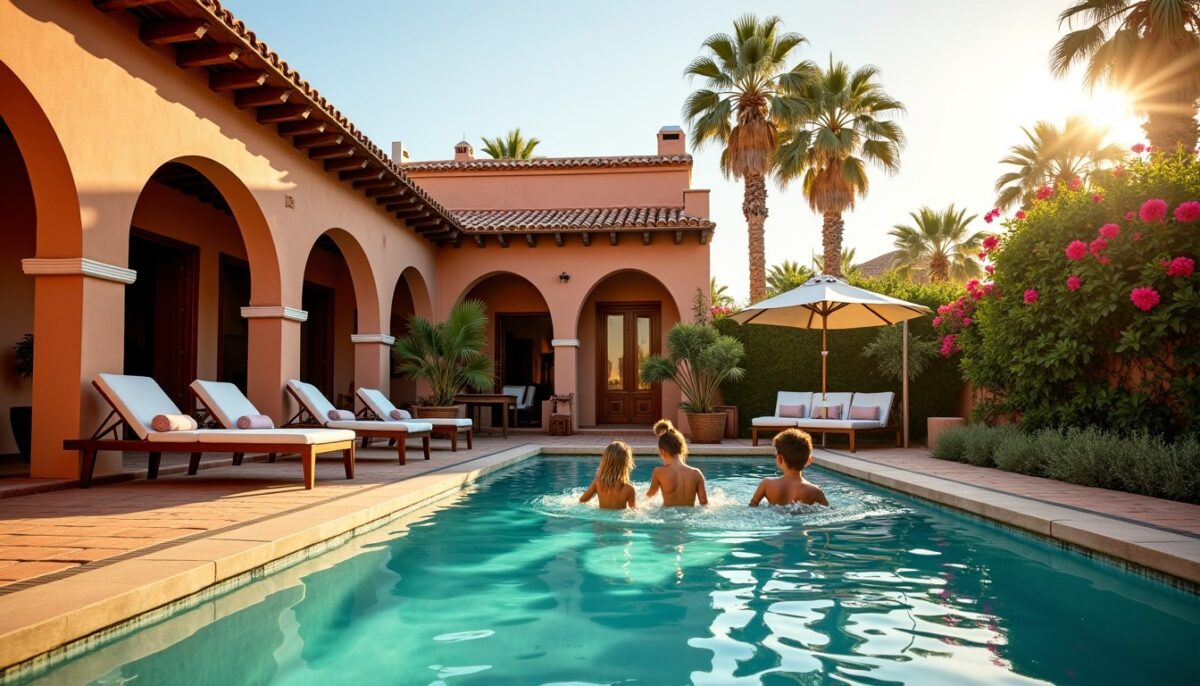 Location de villa à Marrakech : 7 avantages incontournables d’une villa privée pour des vacances familiales réussies
