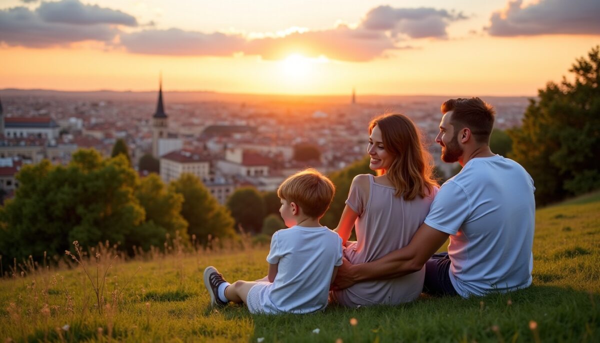 Les lieux incontournables pour profiter en famille des couchers de soleil magiques à Lyon