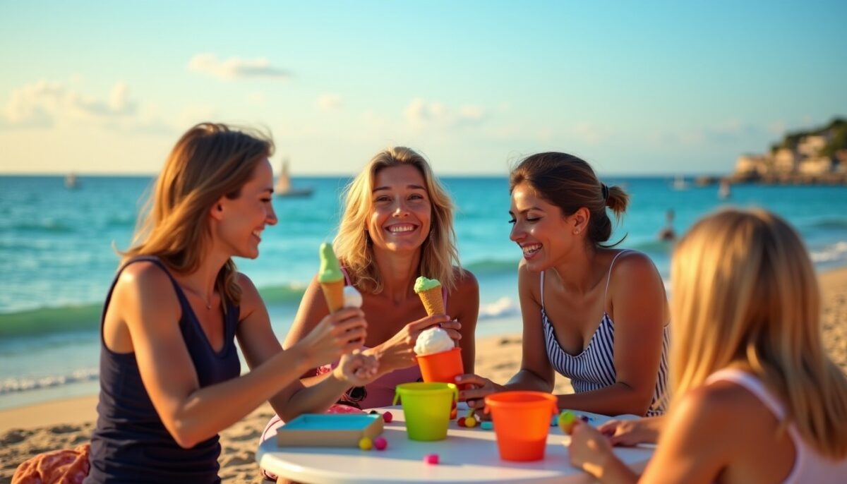 Plage du Prophète à Marseille : détente, saveurs glacées et éclats de rire au cœur de la Corniche