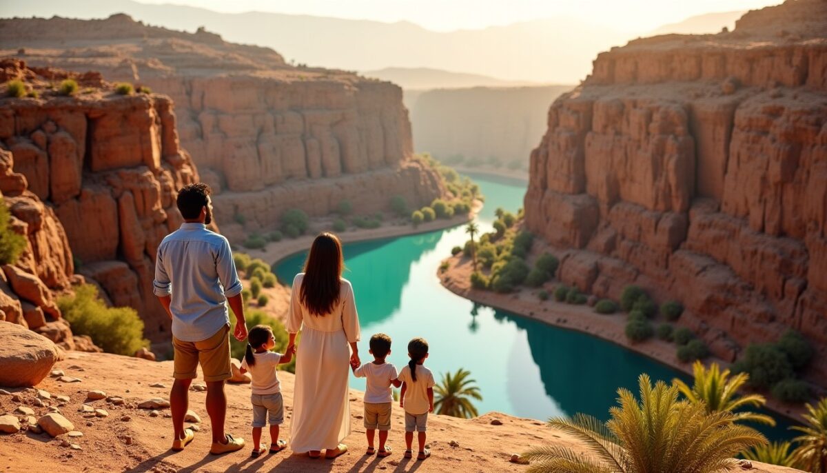 Les 10 paysages d’Oman qui ont profondément émerveillé la famille Haddad