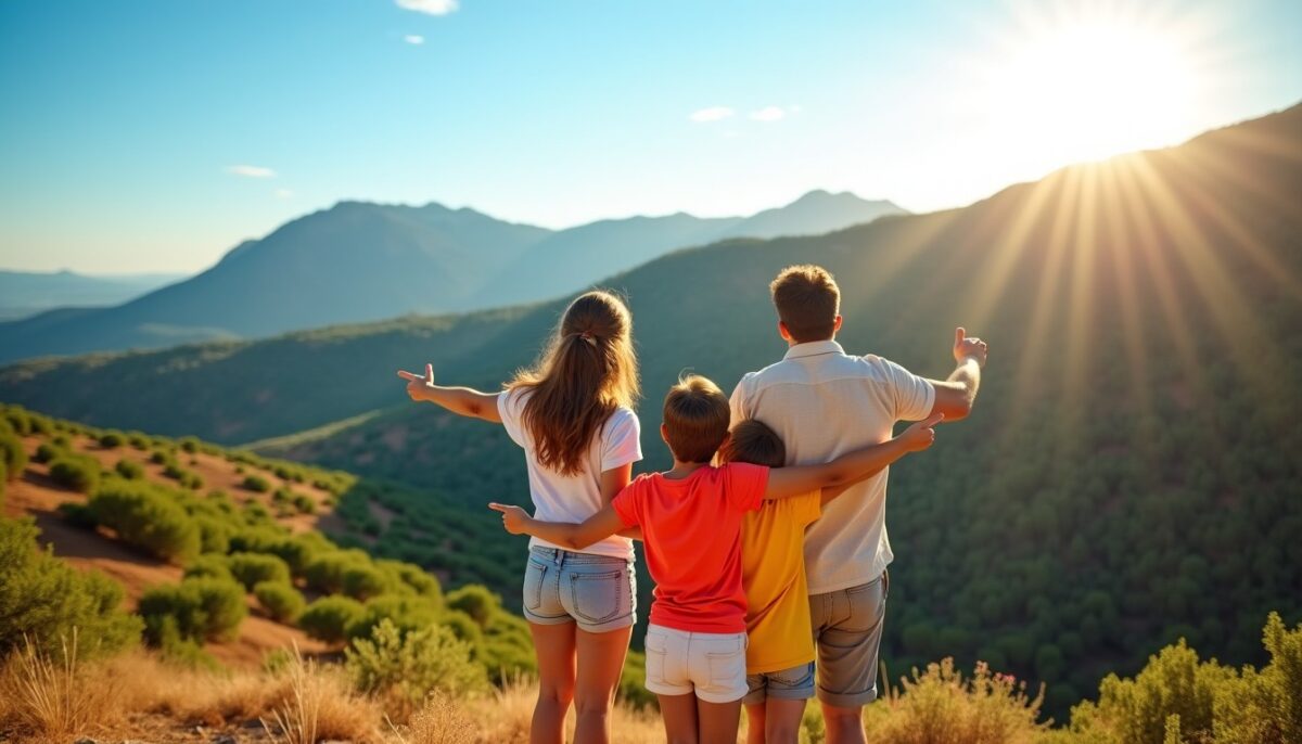 Paysages espagnols qui ont émerveillé la famille Delgado