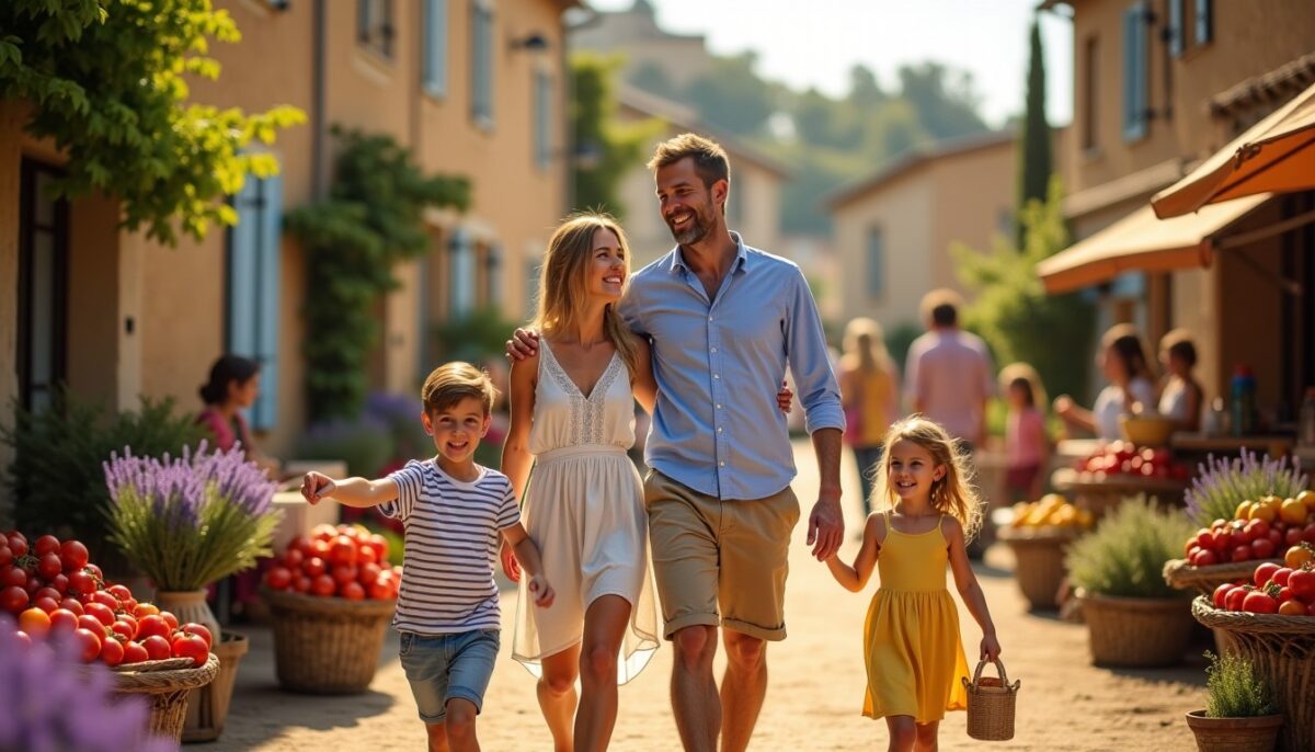 Explorer le Luberon en famille : guide des villages pittoresques, des ocres flamboyants et des marchés colorés