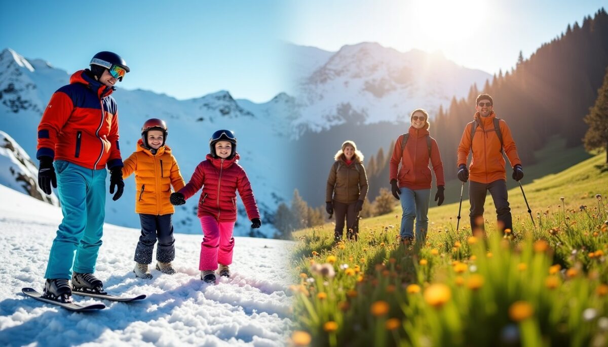 Activités incontournables à Méribel pour toute la famille, hiver comme été