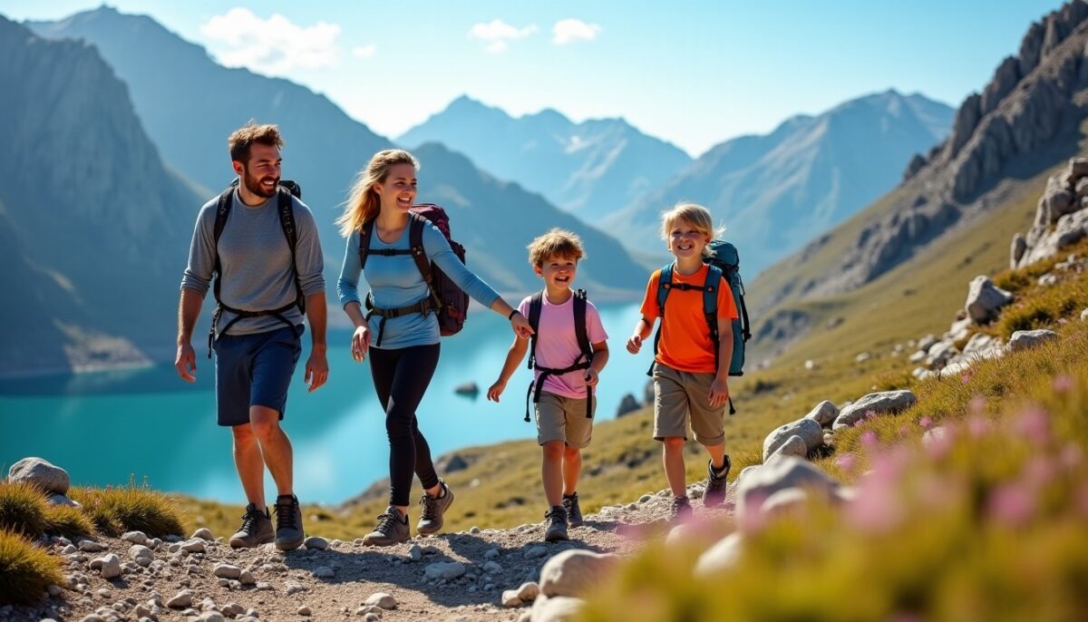 Randonnée en famille au Rocher du Vent : guide détaillé avec panoramas sur les lacs idylliques du Beaufortain