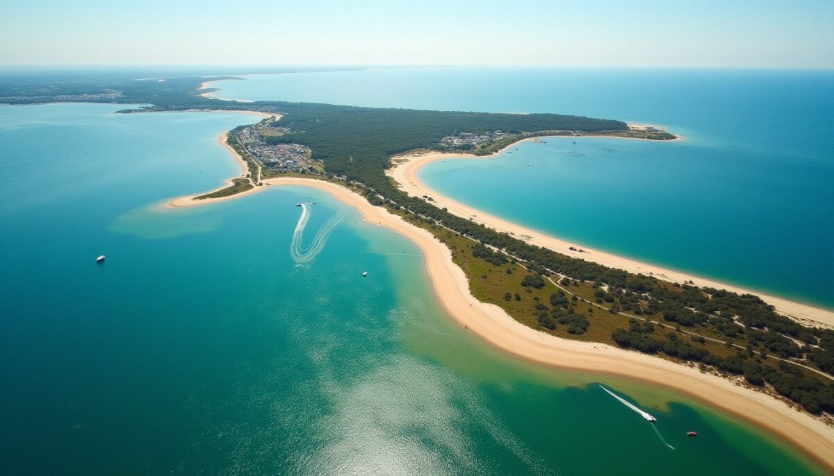 Découvrez le Bassin d’Arcachon vu du ciel : votre baptême en hélicoptère inoubliable