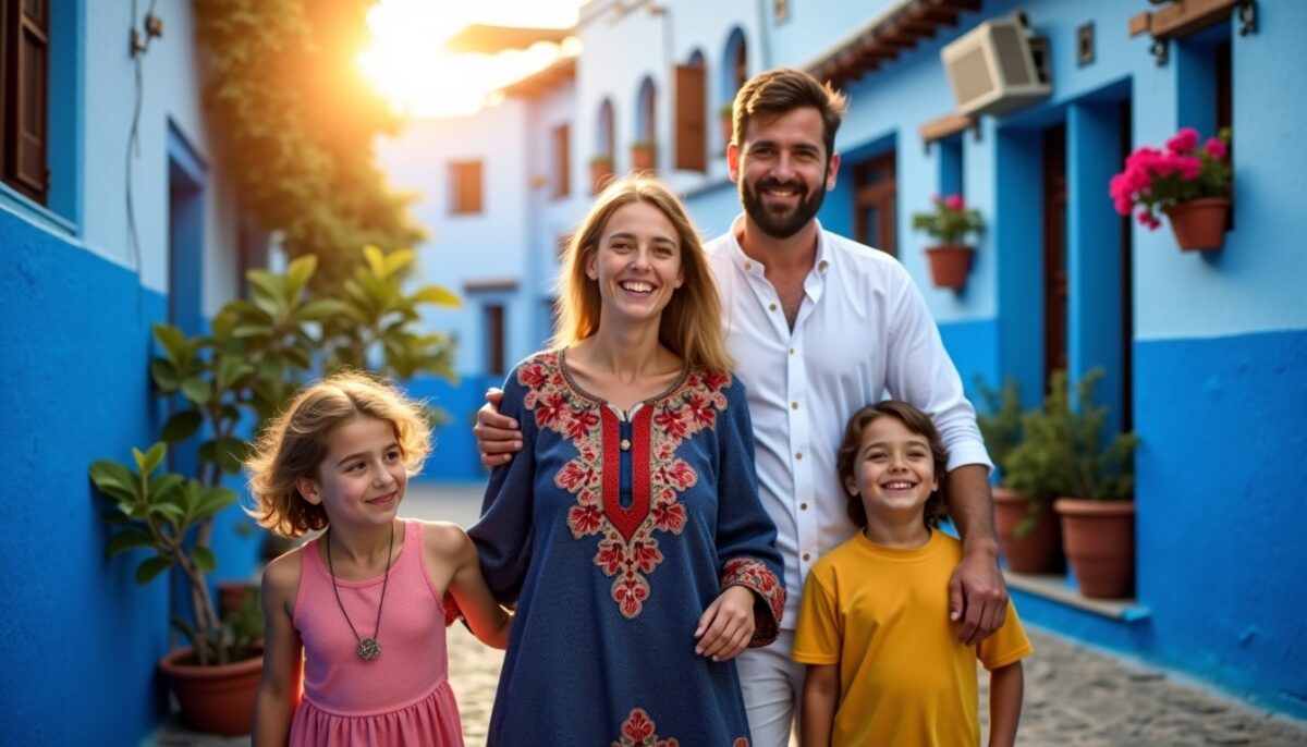 Chefchaouen, le joyau bleu du Maroc à découvrir en famille