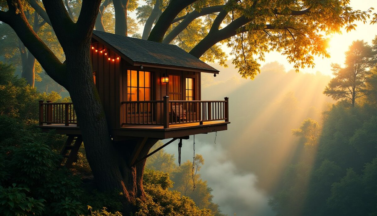 Évasion originale : un week-end dans une cabane perchée à seulement une heure de Paris